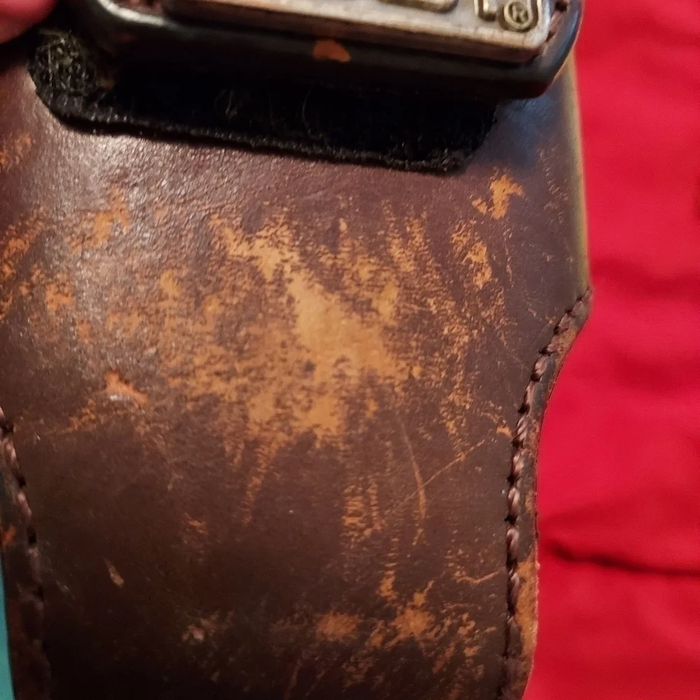 Xsmall leather phone case clip on